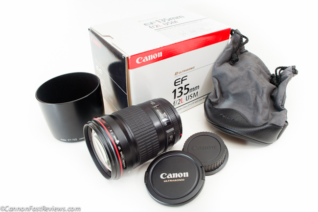 Canon EF 135mm f-2 L USM Unboxing-1