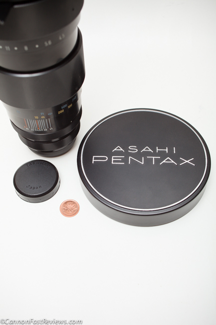 Pentax SMC Takumar 500mm f-4.5 Asahi Review Lens Cap-1